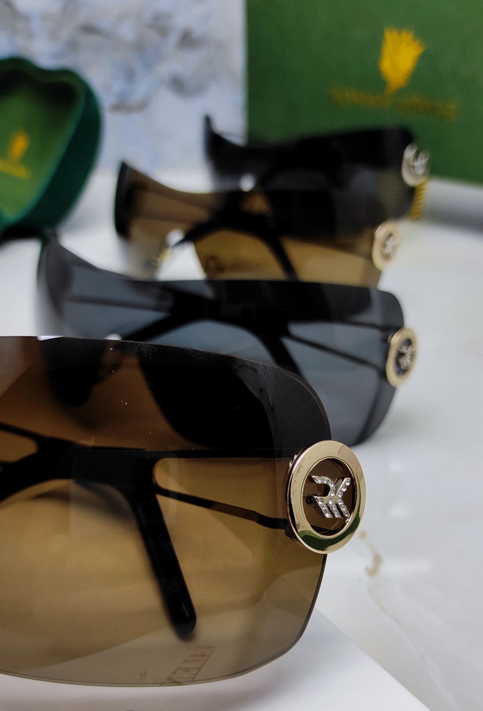 Merlin Silver Black Premium Sunglasses